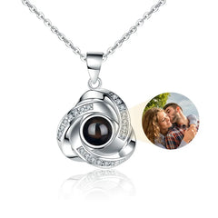 Custom Photo Projection Necklace