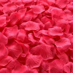 100-10000Pcs Romantic Petals Red Flowers