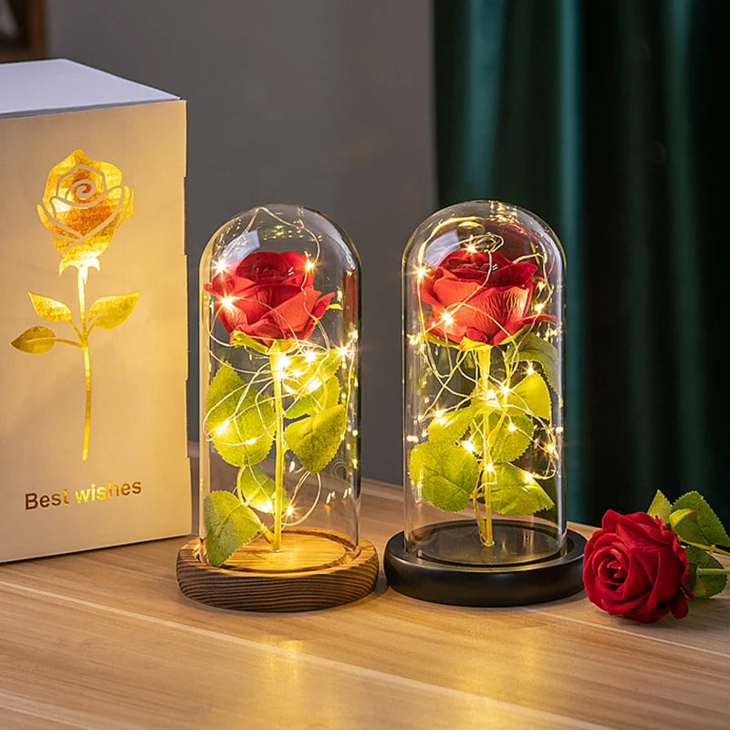 Artificial Rose LED Light Flowers